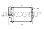 Kühler, Motorkühlung PRASCO BM044R002
