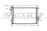 Kühler, Motorkühlung PRASCO BM044R006