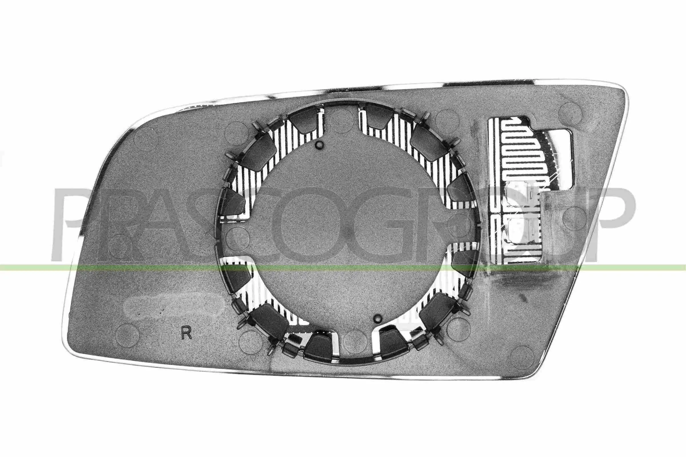 Spiegelglas, Außenspiegel rechts PRASCO BM0467523