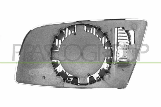 Spiegelglas, Außenspiegel rechts PRASCO BM0467523 Bild Spiegelglas, Außenspiegel rechts PRASCO BM0467523