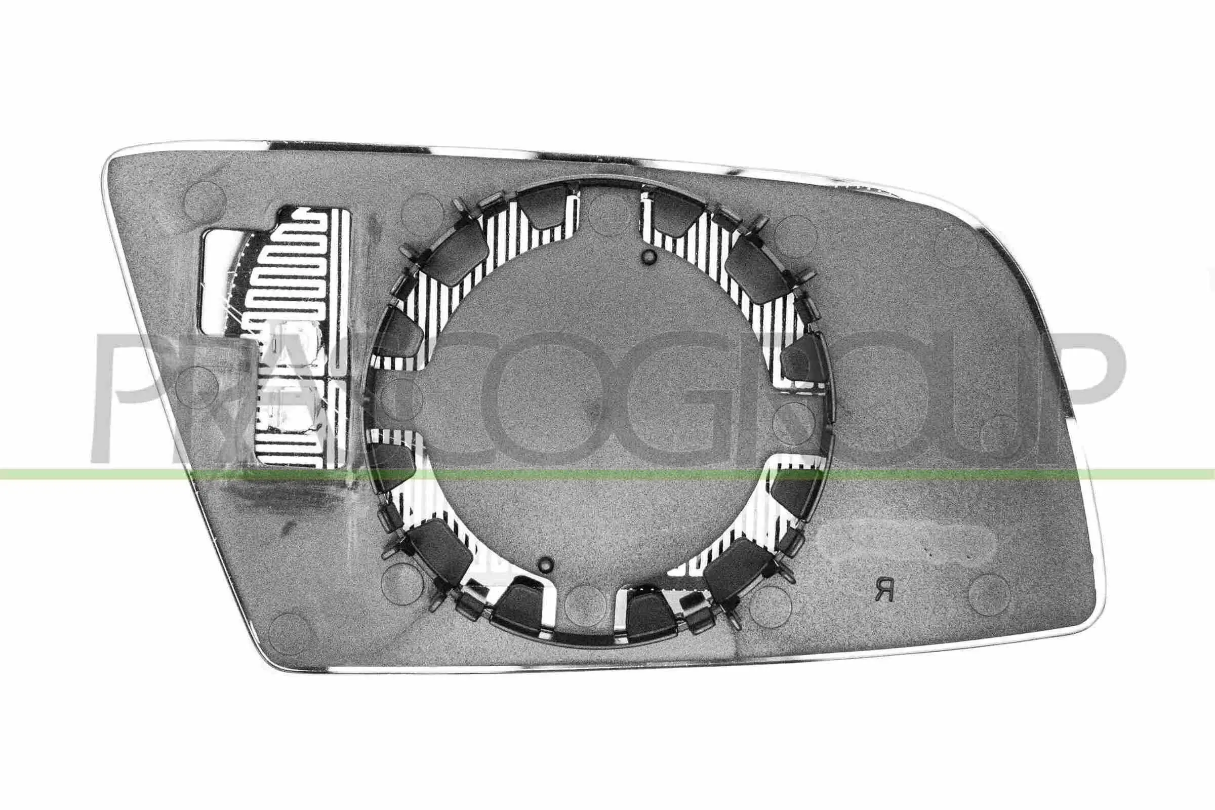 Spiegelglas, Außenspiegel links PRASCO BM0467524