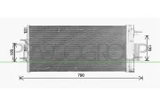 Kondensator, Klimaanlage PRASCO BM200C001