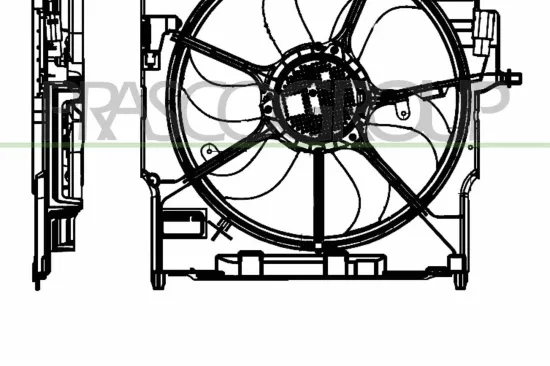 Lüfter, Motorkühlung PRASCO BM824F001 Bild Lüfter, Motorkühlung PRASCO BM824F001