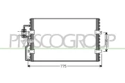 Kondensator, Klimaanlage PRASCO CI053C001