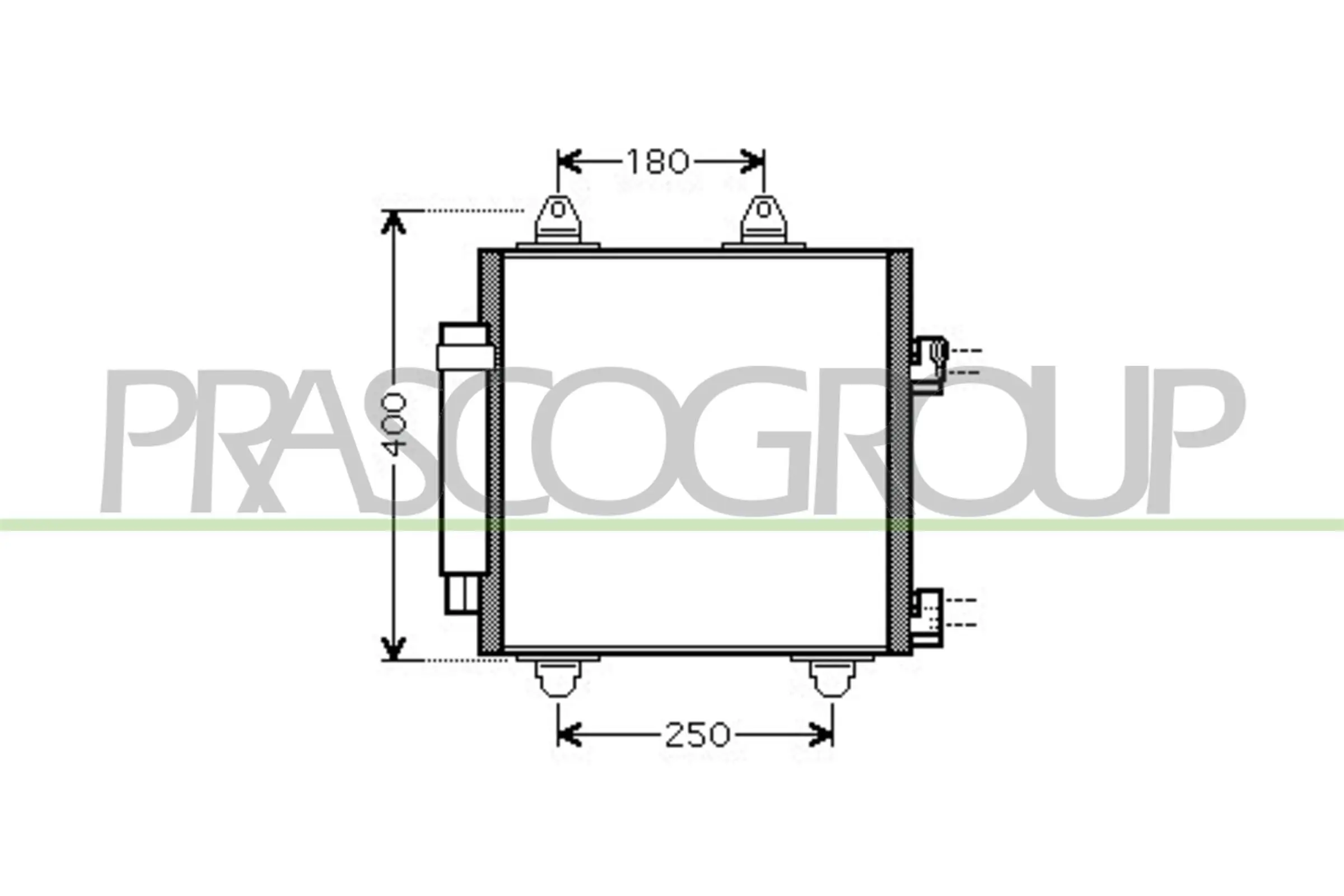 Kondensator, Klimaanlage PRASCO CI201C001