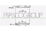 Kühler, Motorkühlung PRASCO CI206R001