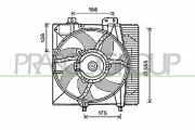Lüfter, Motorkühlung PRASCO CI304F004