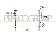 Kühler, Motorkühlung PRASCO CI420R024