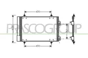 Kondensator, Klimaanlage PRASCO CI424C002