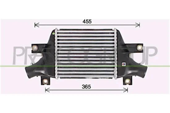 Ladeluftkühler PRASCO CI440N001 Bild Ladeluftkühler PRASCO CI440N001