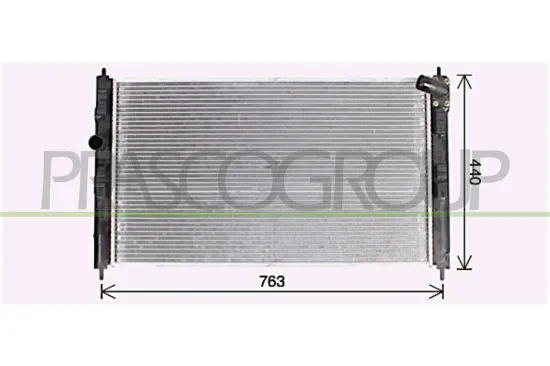 Kühler, Motorkühlung PRASCO CI440R002 Bild Kühler, Motorkühlung PRASCO CI440R002
