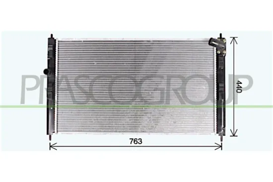 Kühler, Motorkühlung PRASCO CI440R003 Bild Kühler, Motorkühlung PRASCO CI440R003