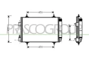 Kondensator, Klimaanlage PRASCO CI520C001