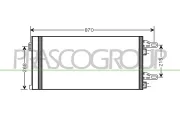 Kondensator, Klimaanlage PRASCO CI954C001