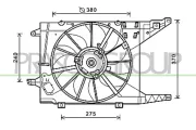 Lüfter, Motorkühlung PRASCO DA220F001