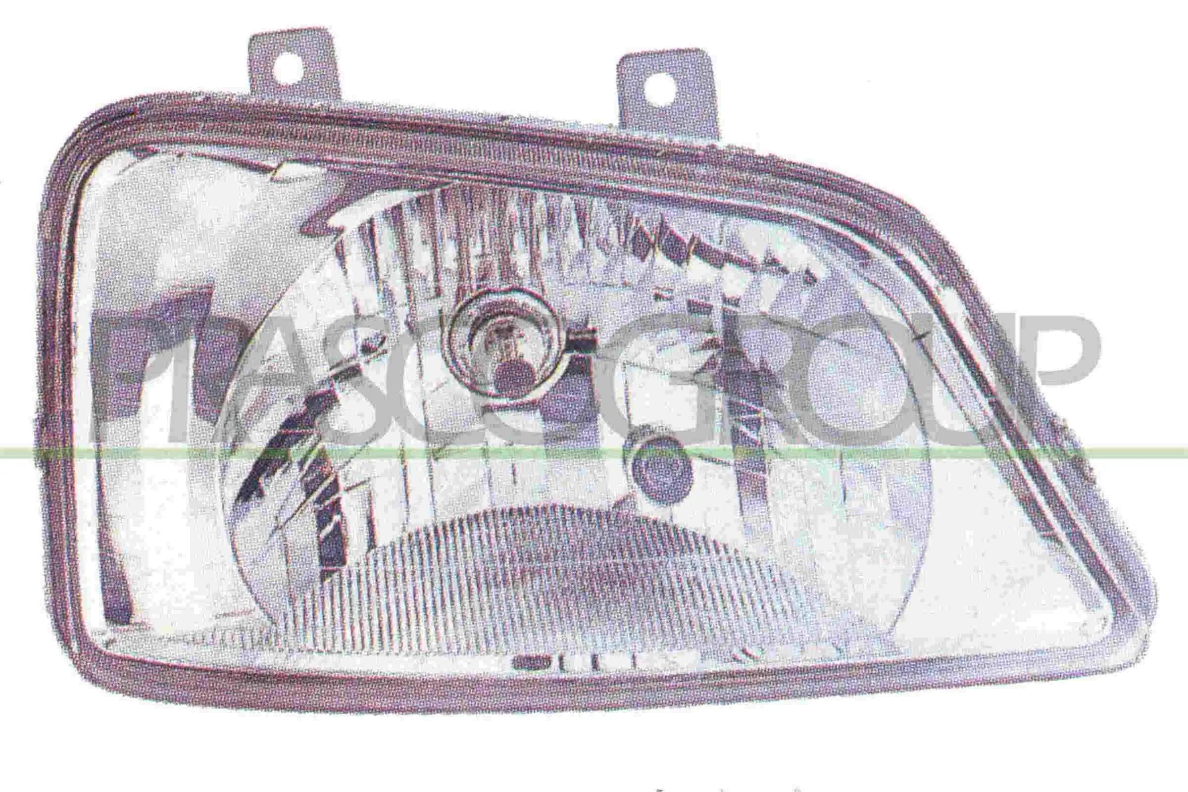 Hauptscheinwerfer rechts PRASCO DH7084803
