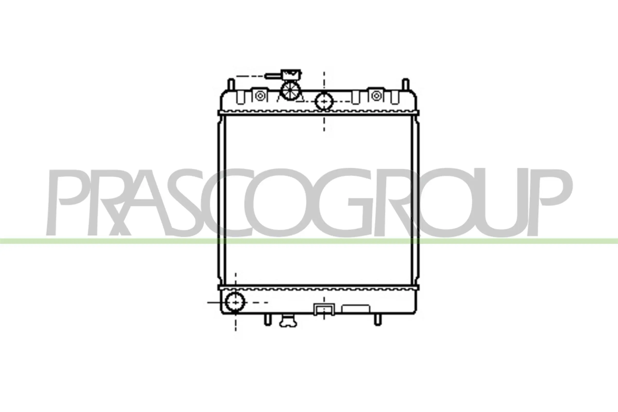 Kühler, Motorkühlung PRASCO DS005R004