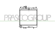 Kühler, Motorkühlung PRASCO DS005R004