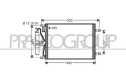 Kondensator, Klimaanlage PRASCO DS011C001