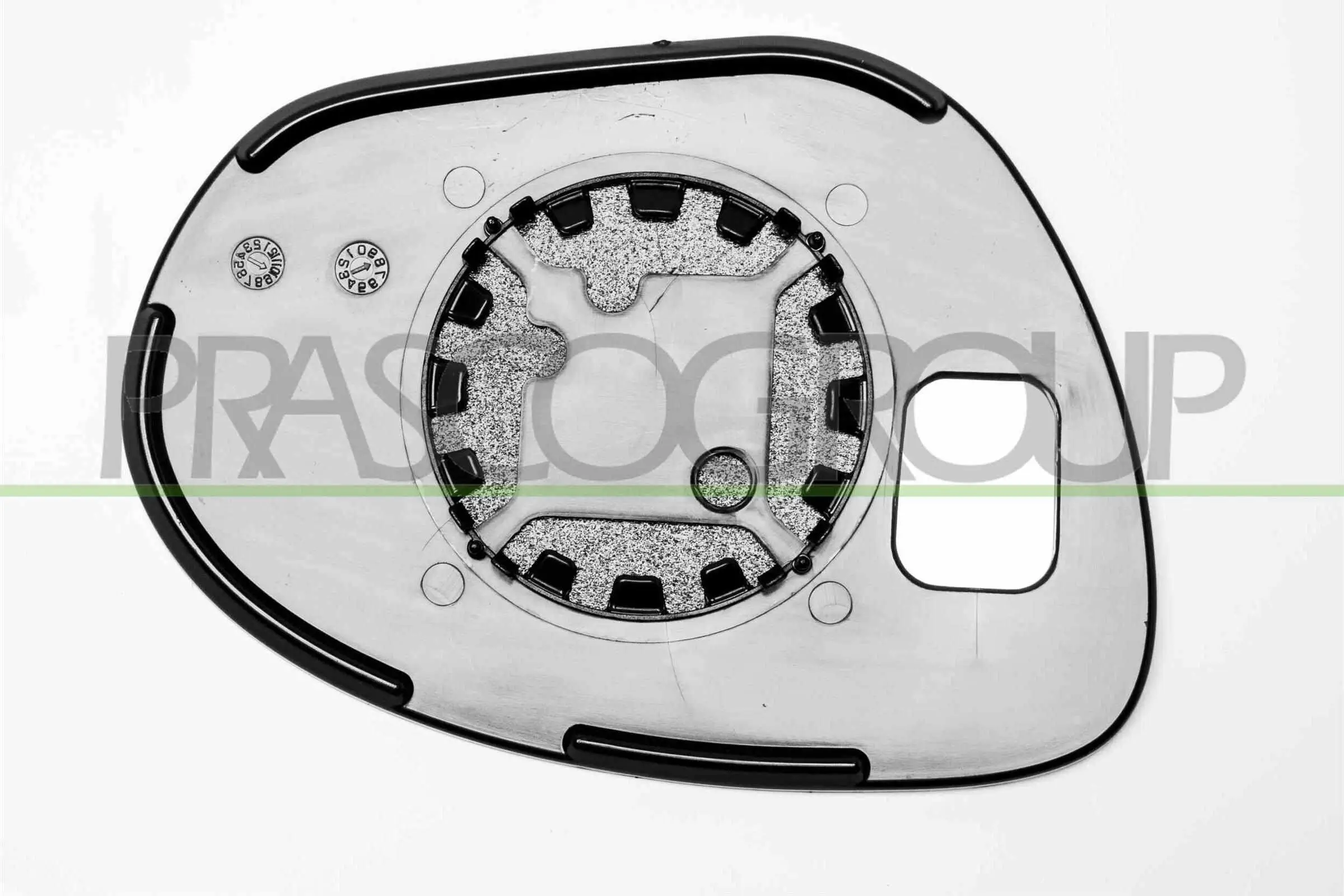 Spiegelglas, Außenspiegel links PRASCO DS7007504P