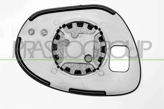 Spiegelglas, Außenspiegel links PRASCO DS7007504P Bild Spiegelglas, Außenspiegel links PRASCO DS7007504P