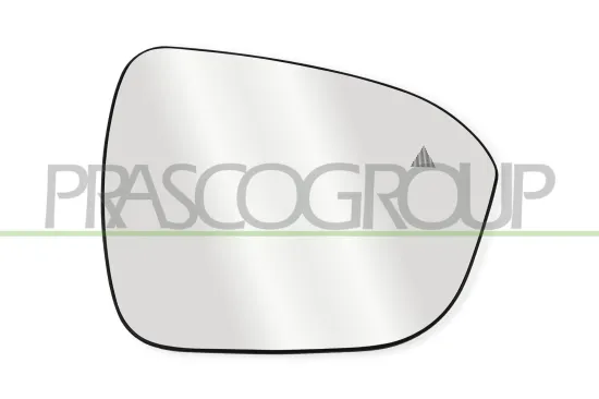 Spiegelglas, Außenspiegel rechts PRASCO DS7047523 Bild Spiegelglas, Außenspiegel rechts PRASCO DS7047523