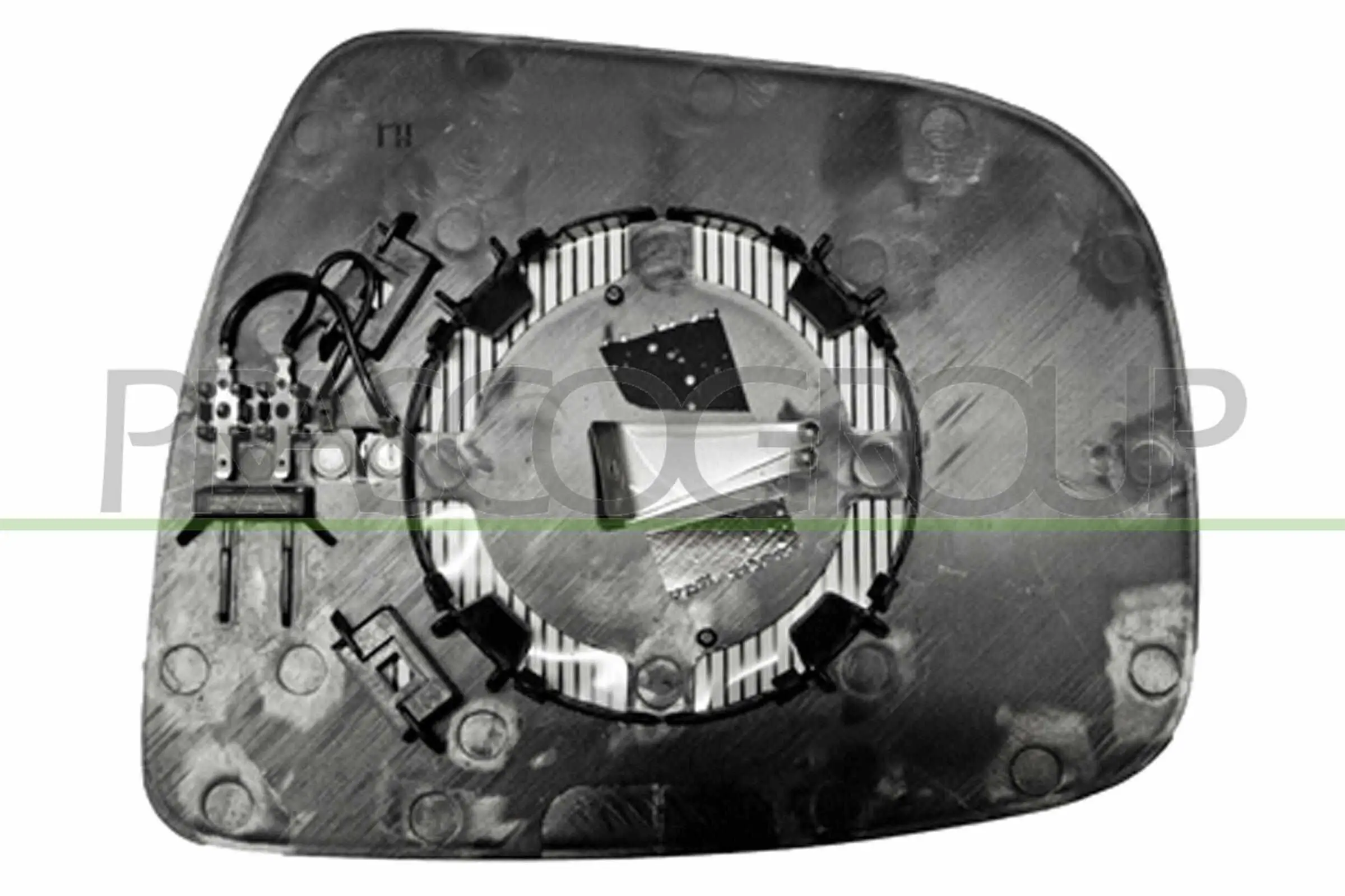 Spiegelglas, Außenspiegel rechts PRASCO DS7127503