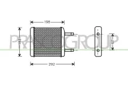 Wärmetauscher, Innenraumheizung PRASCO DW320H001