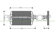 Wärmetauscher, Innenraumheizung PRASCO FD006H001