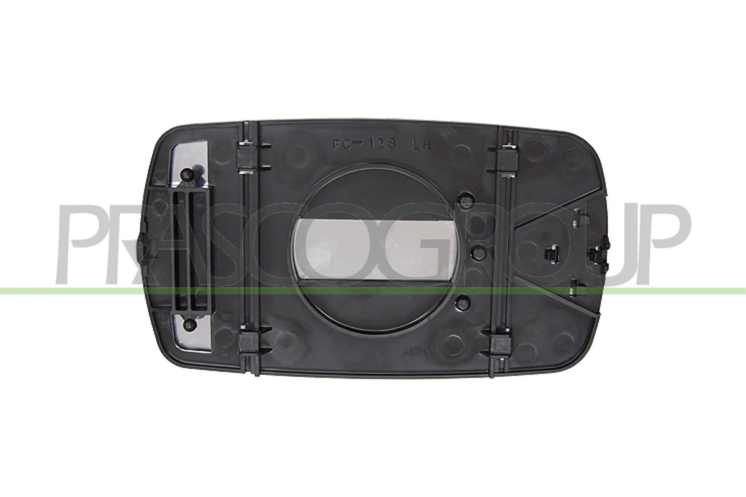 Spiegelglas, Außenspiegel links PRASCO FD0467504