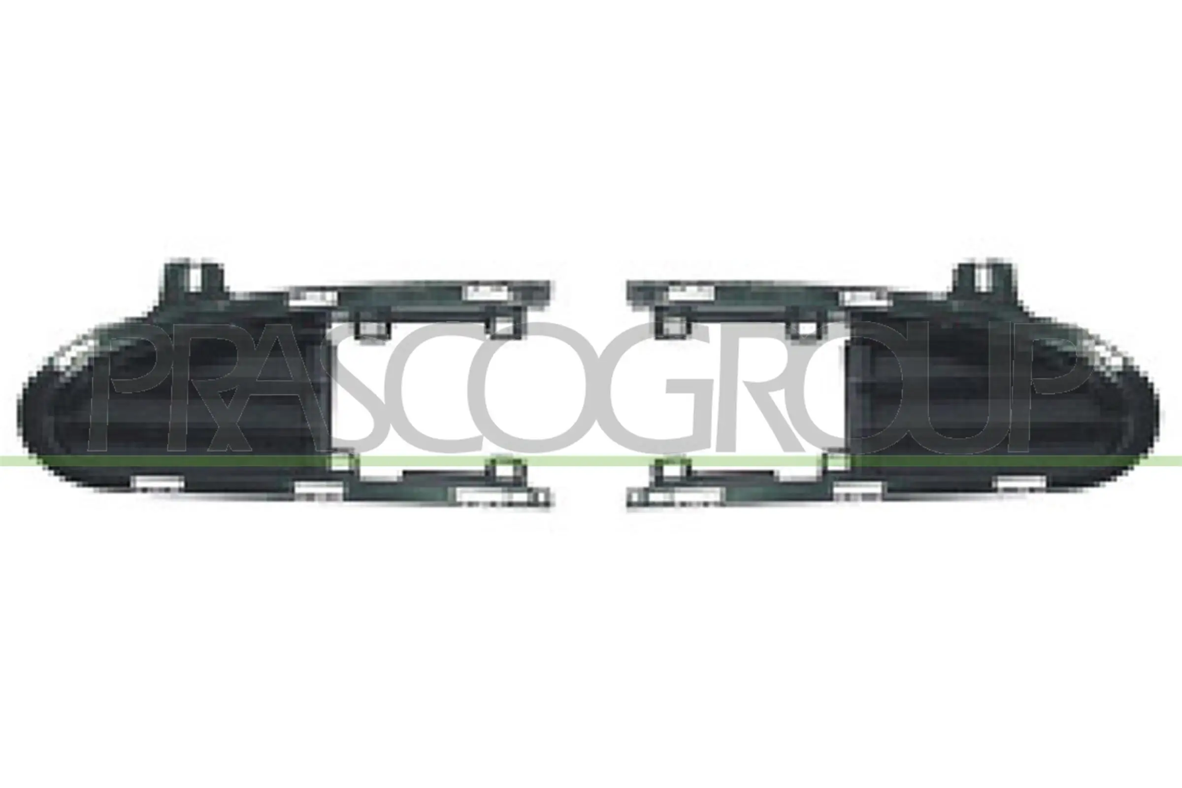 Lüftungsgitter, Stoßfänger vorne rechts PRASCO FD0762123