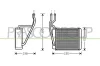 Wärmetauscher, Innenraumheizung PRASCO FD340H001