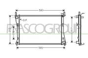 Kühler, Motorkühlung PRASCO FD340R002