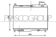 Kühler, Motorkühlung PRASCO FD344R002