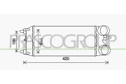 Ladeluftkühler PRASCO FD602N001