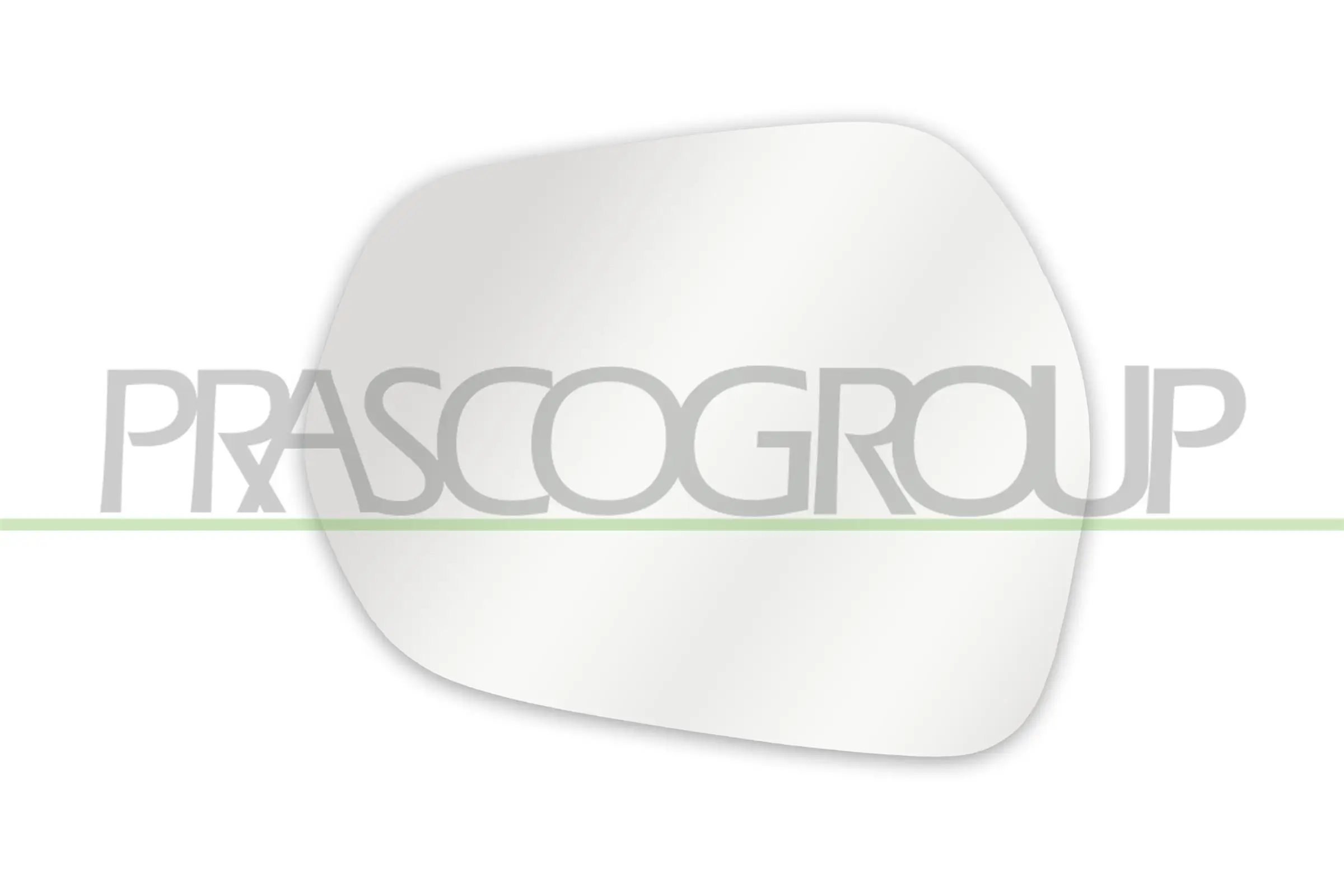 Spiegelglas, Außenspiegel rechts PRASCO FD6207513
