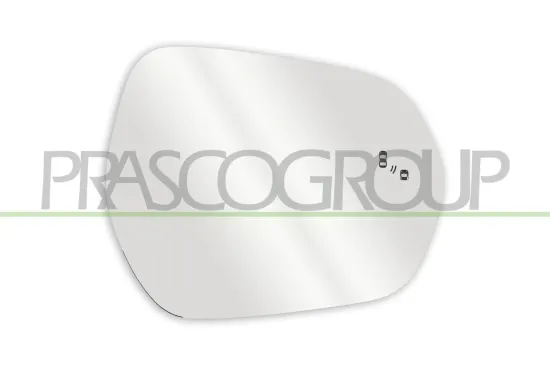 Spiegelglas, Außenspiegel rechts PRASCO FD6207523 Bild Spiegelglas, Außenspiegel rechts PRASCO FD6207523