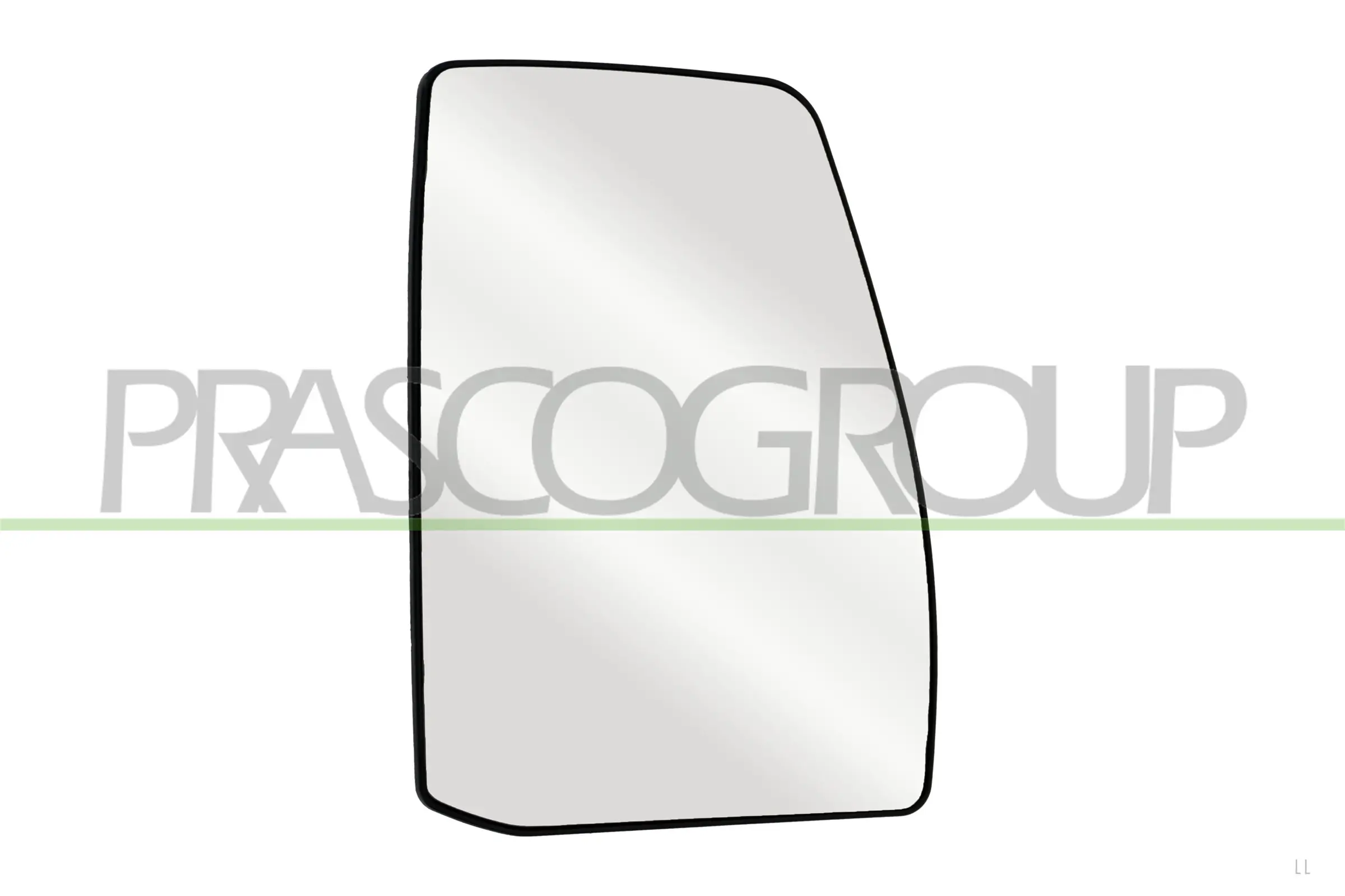 Spiegelglas, Außenspiegel rechts PRASCO FD9147505