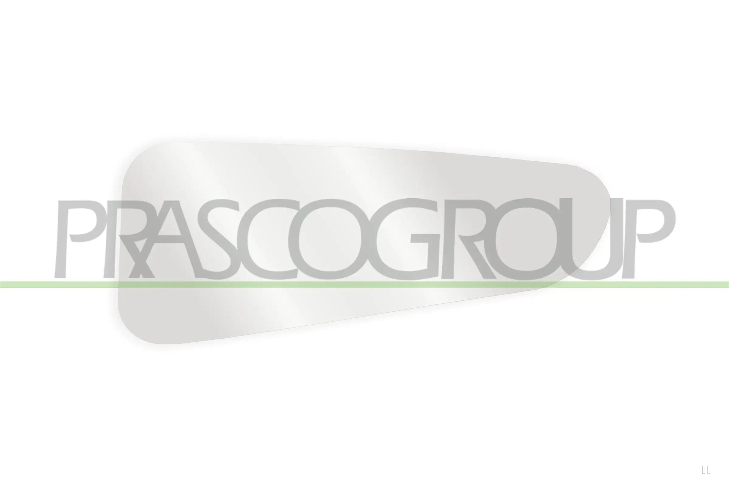 Spiegelglas, Außenspiegel rechts PRASCO FD9147515