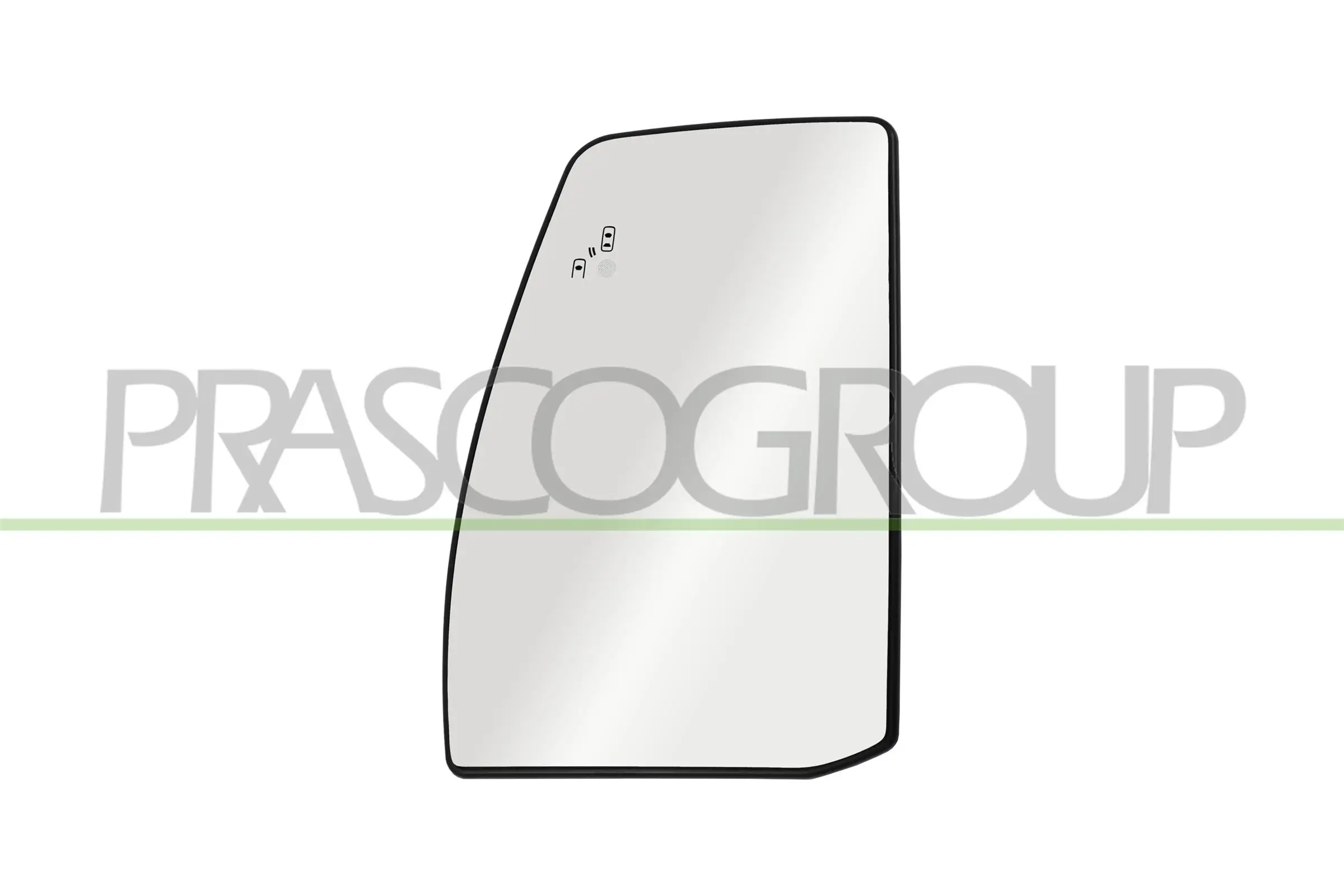 Spiegelglas, Außenspiegel links PRASCO FD9167524