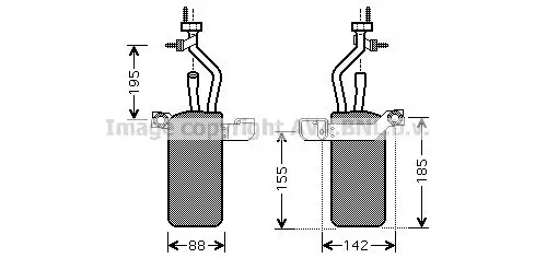 Trockner, Klimaanlage PRASCO FDD389