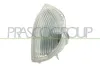 Lichtscheibe, Blinkleuchte vorne links PRASCO FT0204114