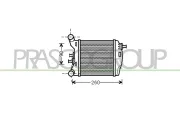 Ladeluftkühler PRASCO FT030N002