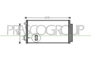 Kondensator, Klimaanlage PRASCO FT040C001