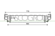 Ladeluftkühler PRASCO FT060N001