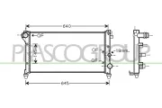 Kühler, Motorkühlung PRASCO FT122R007