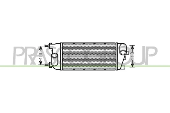Ladeluftkühler PRASCO FT124N002 Bild Ladeluftkühler PRASCO FT124N002