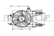 Lüfter, Motorkühlung PRASCO FT132F001