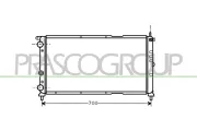 Kühler, Motorkühlung PRASCO FT132R006