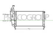 Kühler, Motorkühlung PRASCO FT132R012